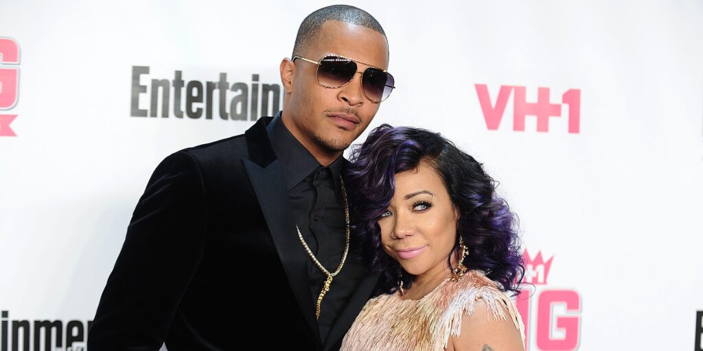 T.I and Tiny at VH1 Entertainment party