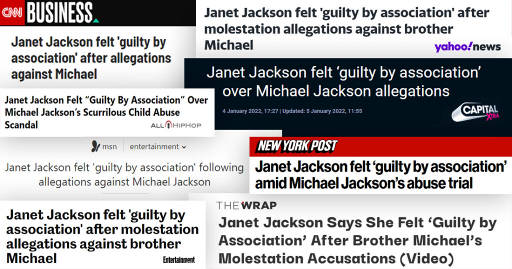 "Guilty By Association" - Janet Jackson